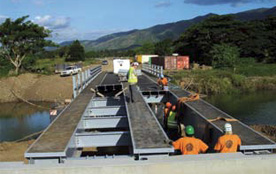 Unibridge Bourrail Bridge - New Caledonia